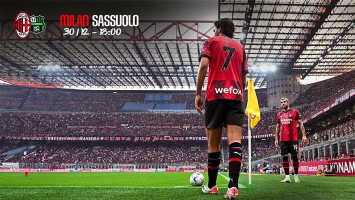 MILAN-SASSUOLO: CHIUDIAMO L'ANNO INSIEME