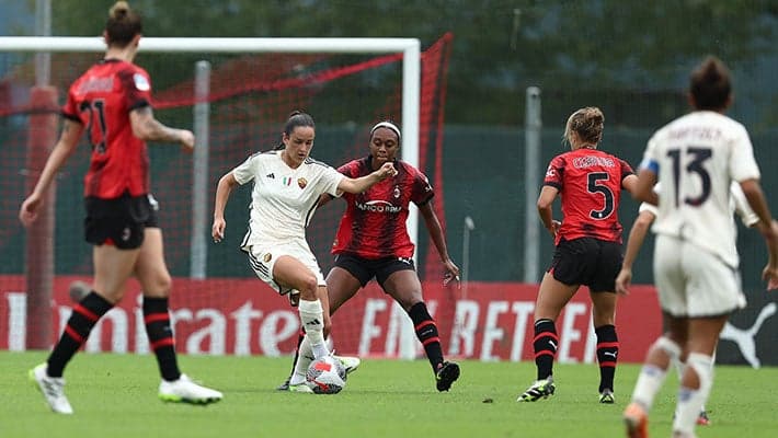PLENTY OF HEART BUT DEFEAT FOR THE ROSSONERE