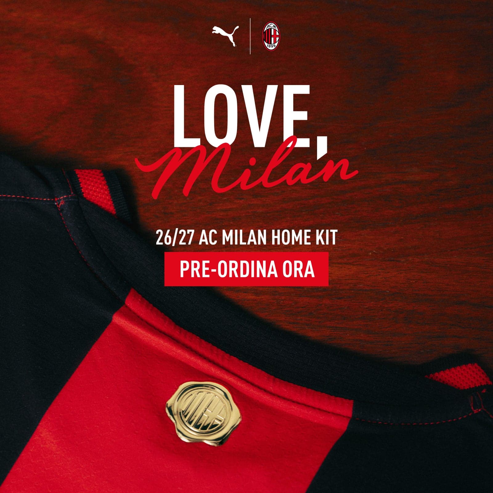 THE NEW 2026/27 HOME KIT IS AVAILABLE FOR PRE-ORDER