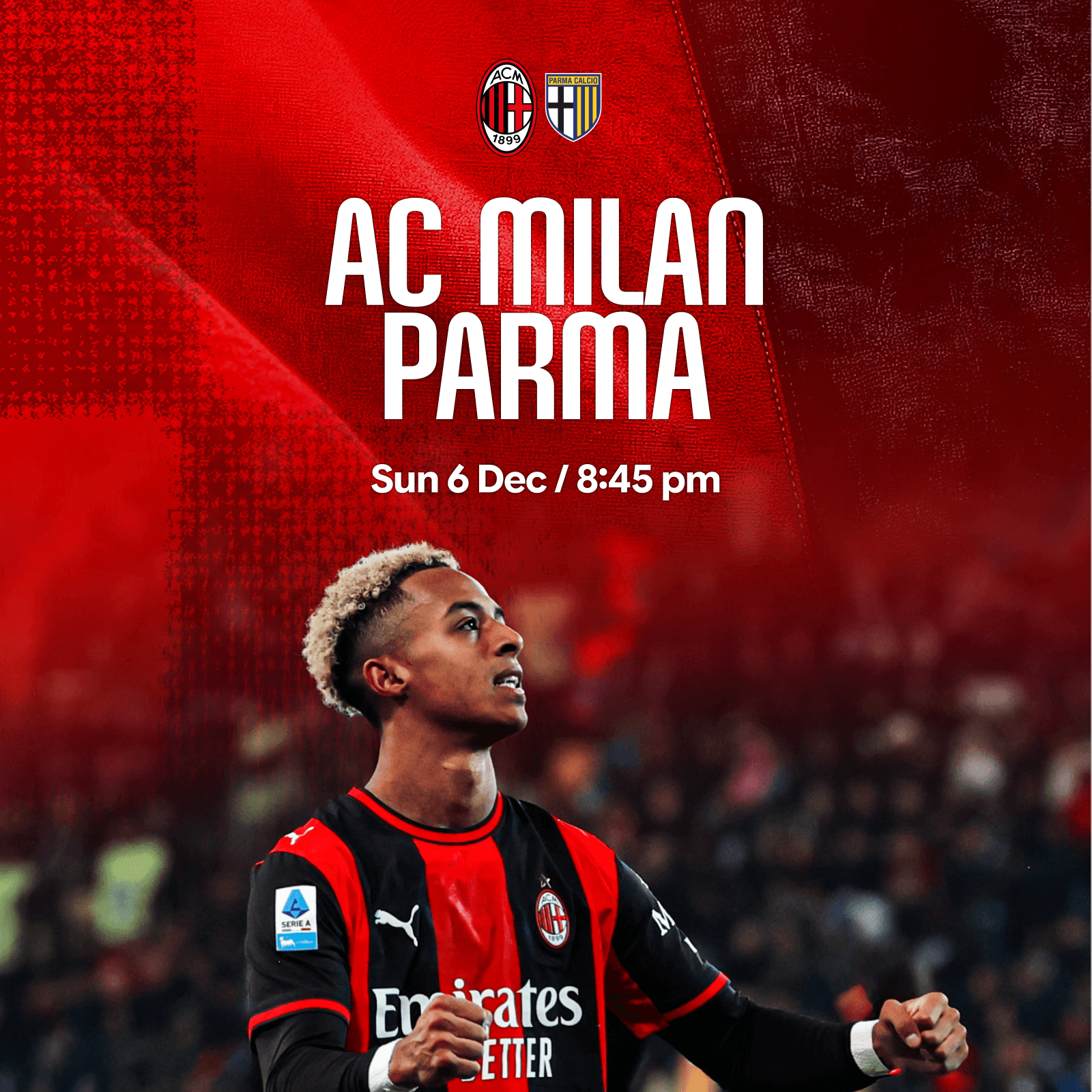 AC MILAN vs. PARMA: KICKING OFF DECEMBER AT SAN SIRO