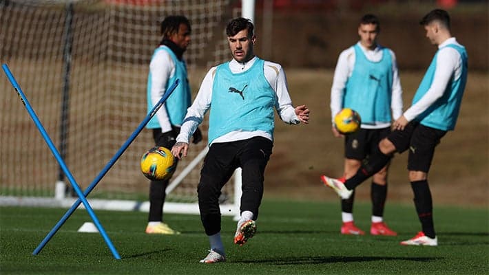 TECHNICAL AND TACTICAL WORK AHEAD OF PARMA