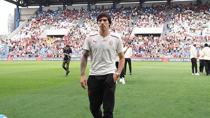 SASSUOLO-MILAN: LE FORMAZIONI UFFICIALI