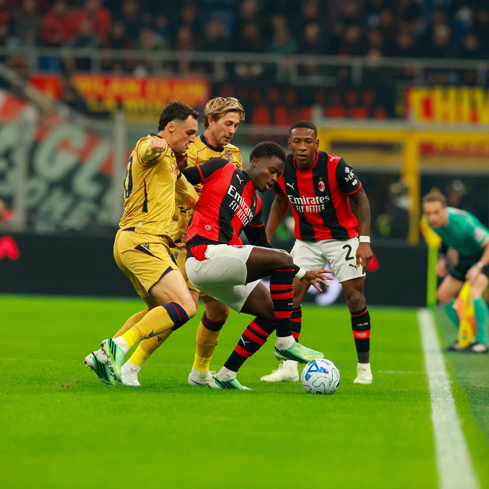 MILAN SCONFITTO DAL BOLOGNA