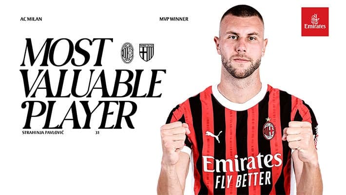 PAVLOVIĆ MVP DI MILAN-PARMA