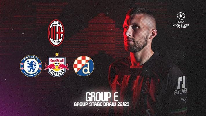 CHAMPIONS LEAGUE, MILAN NEL GRUPPO E