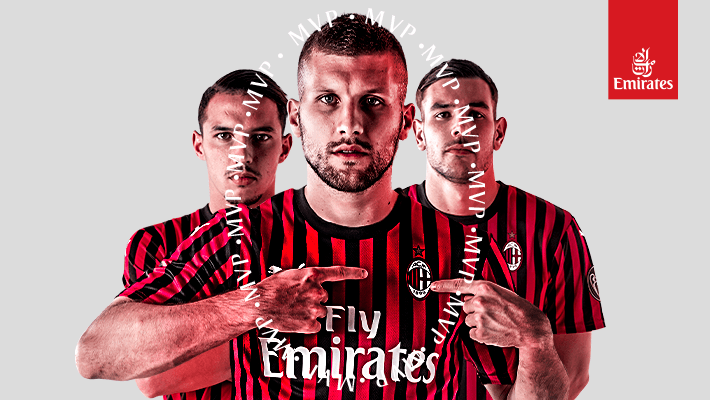 ANTE REBIĆ MVP FROM AC MILAN V BOLOGNA
