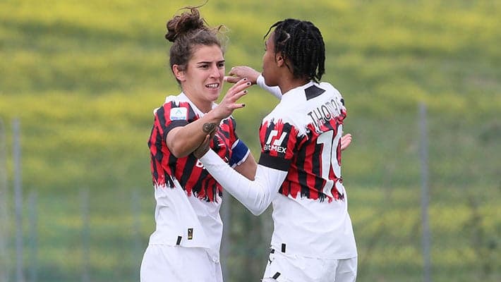 BERGAMASCHI AND THOMAS X2, ROSSONERE WIN 3-0