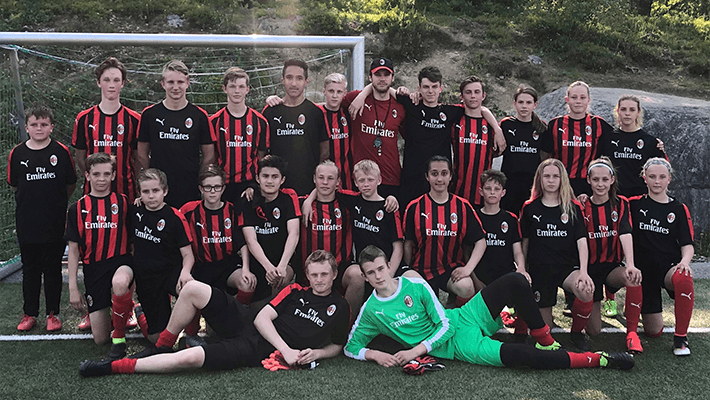 AC MILAN ACADEMY AND NYNÄSHAMN TOGETHER AGAIN