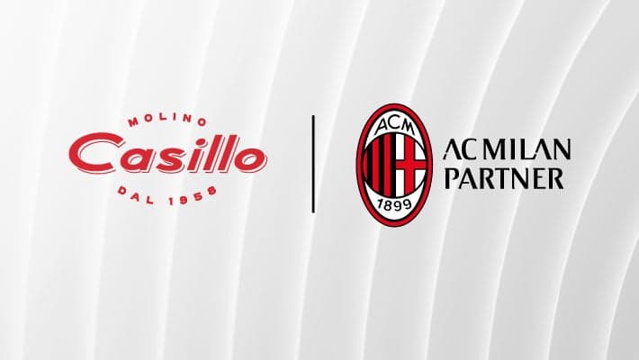 AC MILAN E MOLINO CASILLO: UNA NUOVA PARTNERSHIP TRA ECCELLENZE ITALIANE NEL MONDO