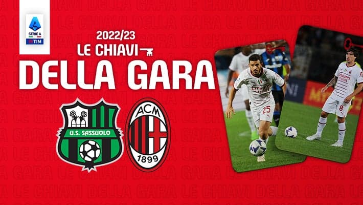 SASSUOLO-MILAN: LE CHIAVI DELLA GARA