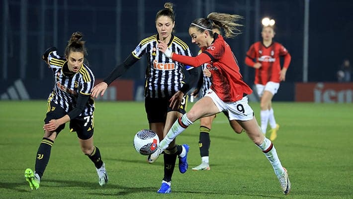 ROSSONERE SFORTUNATE A BIELLA: 2-1 JUVENTUS