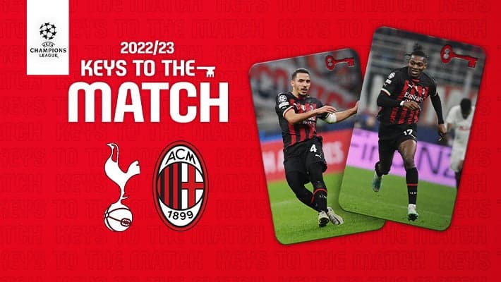 TOTTENHAM v AC MILAN: KEYS TO THE MATCH