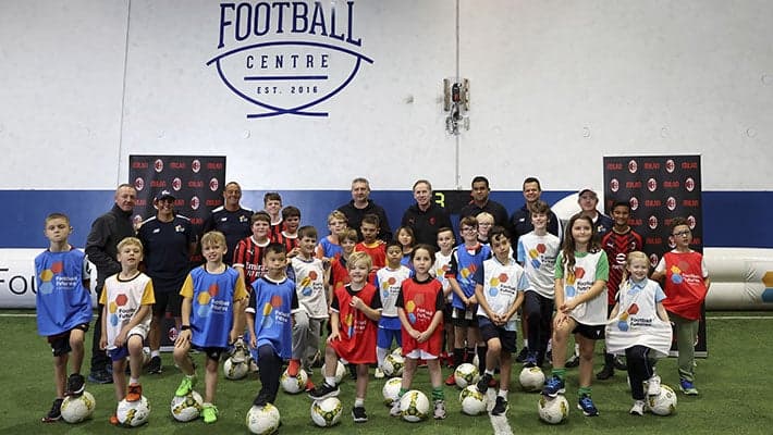 AC MILAN AND FONDAZIONE MILAN CHAMPION INCLUSIVITY IN PERTH FRIENDLY AGAINST AS ROMA