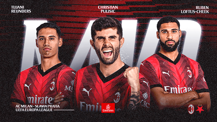 PULISIC MVP DI MILAN-SLAVIA PRAGA