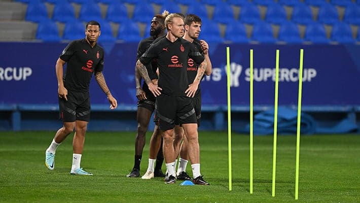 ROSSONERI AL LAVORO A RIYADH
