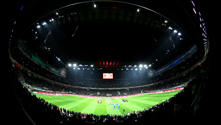 MILAN-SASSUOLO: LA WALK OF FAME A SAN SIRO