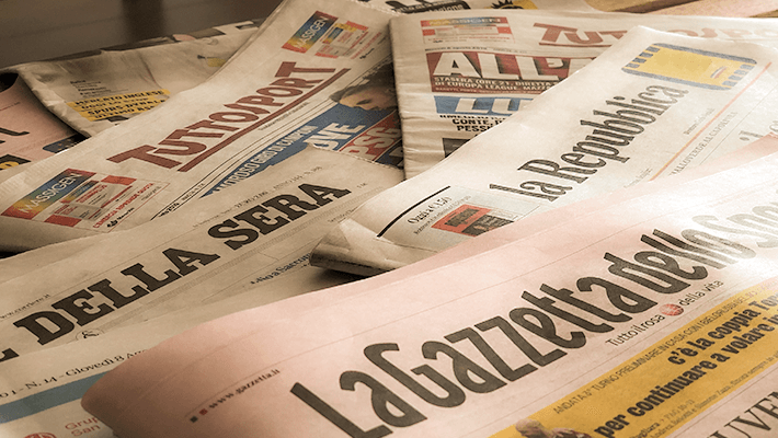 LA RASSEGNA STAMPA DI LUNEDÌ 16 MARZO