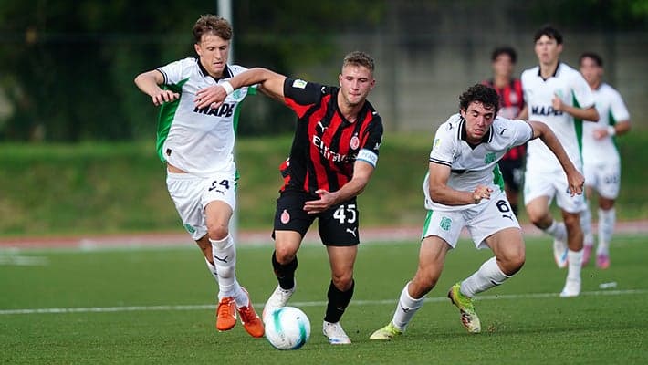 PRIMAVERA, ONLY MAKE A HALF-WAY COMEBACK: SASSUOLO WIN 2-1
