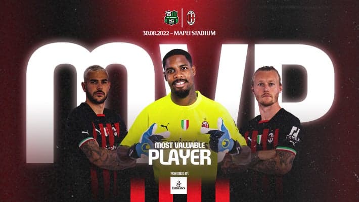 MAIGNAN IS THE MVP FROM SASSUOLO v AC MILAN