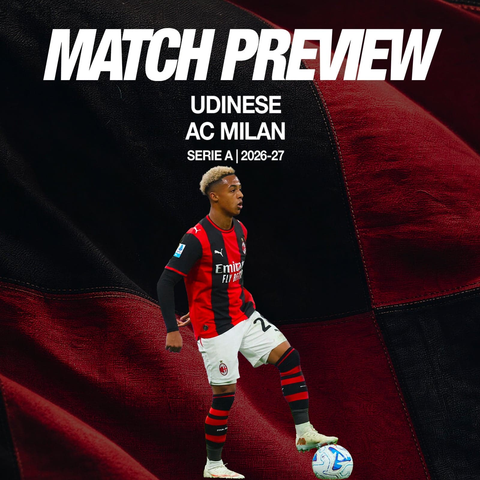 UDINESE-MILAN: MATCH PREVIEW