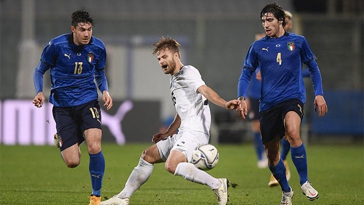 TONALI AND CALABRIA FEATURE IN ITALY'S 4-0 WIN