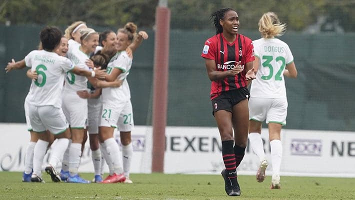 FIRST DEFEAT OF THE SEASON FOR THE ROSSONERE