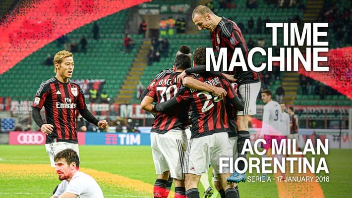 TIME MACHINE: AC MILAN v FIORENTINA
