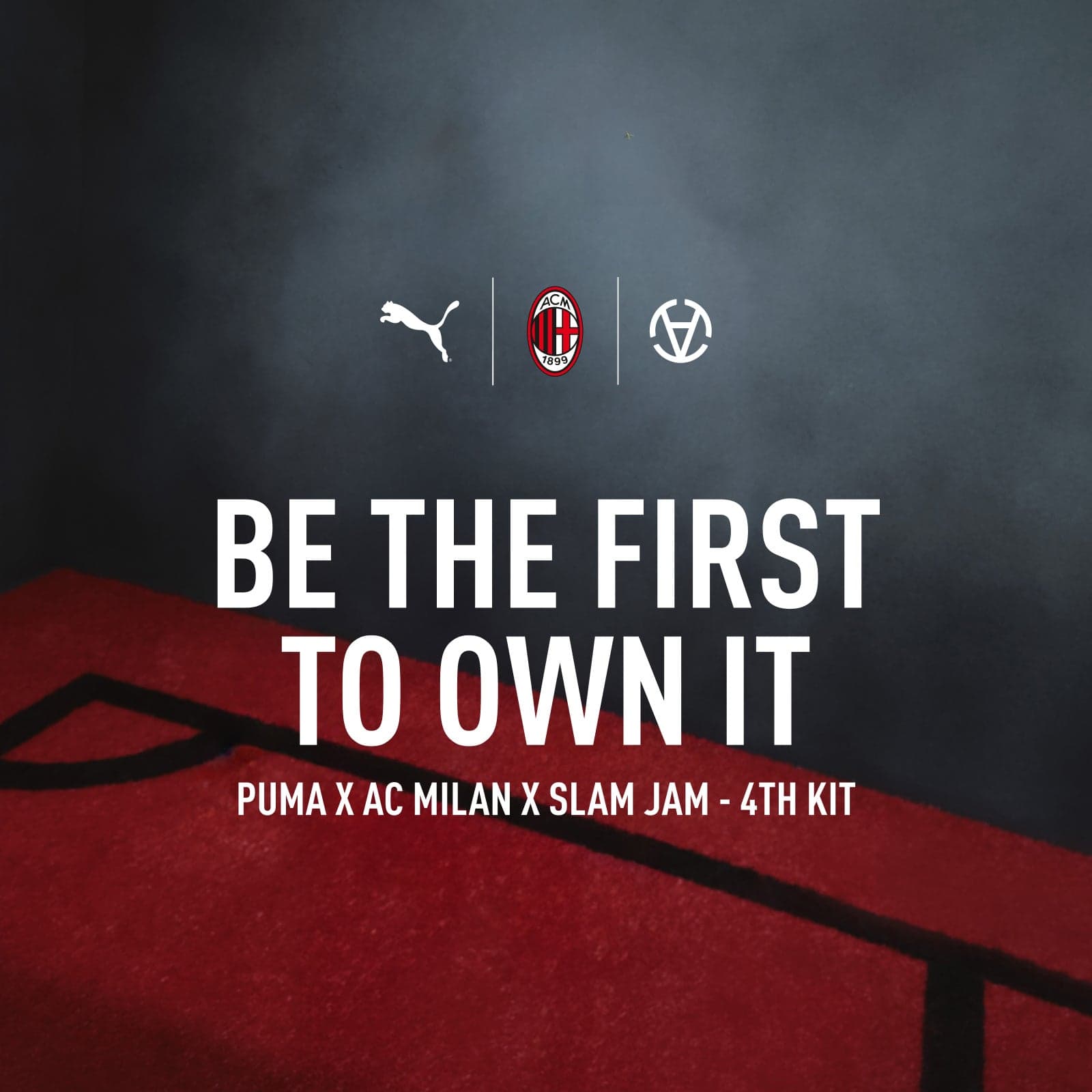 FOURTH KIT PUMA x AC MILAN x SLAM JAM DISPONIBILE IN PRE-ORDER