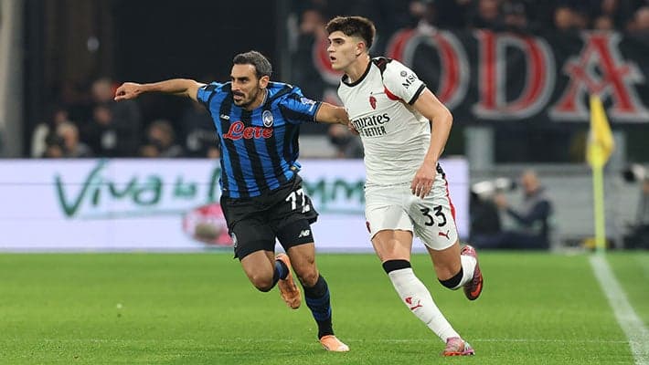 ATALANTA v AC MILAN: ALL THE NUMBERS FROM THE GAME