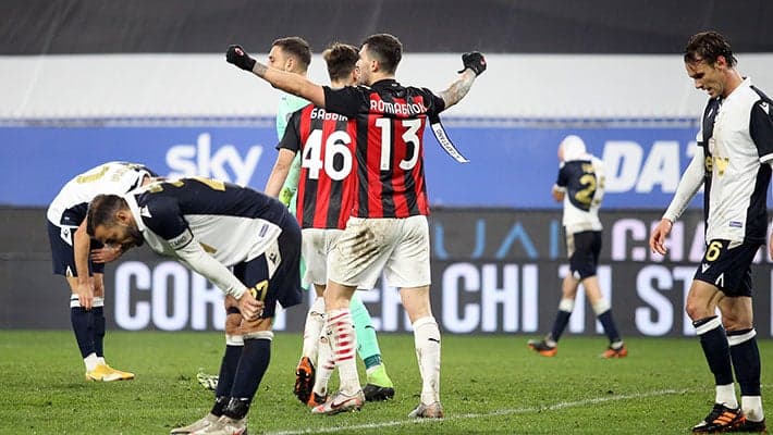 SAMPDORIA-MILAN: TUTTI I NUMERI