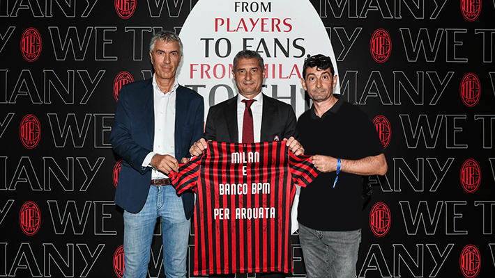 ARQUATA CALCIO MEETS AC MILAN