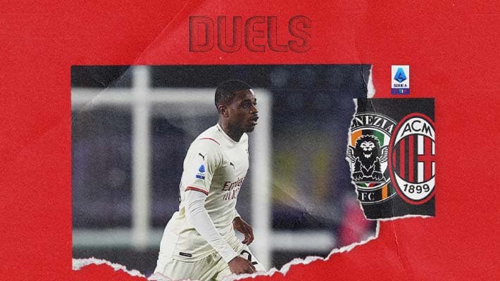 VENEZIA v AC MILAN: DUELS