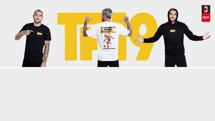 TH19 X ACM, THE CAPSULE COLLECTION OF AC MILAN WITH THEO HERNÁNDEZ