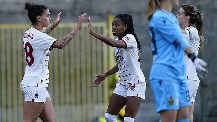 BUON ESORDIO IN COPPA ITALIA PER LE ROSSONERE: 2-0 ALLA TERNANA