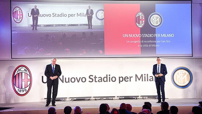 PRESS RELEASE: A NEW STADIUM FOR MILANO