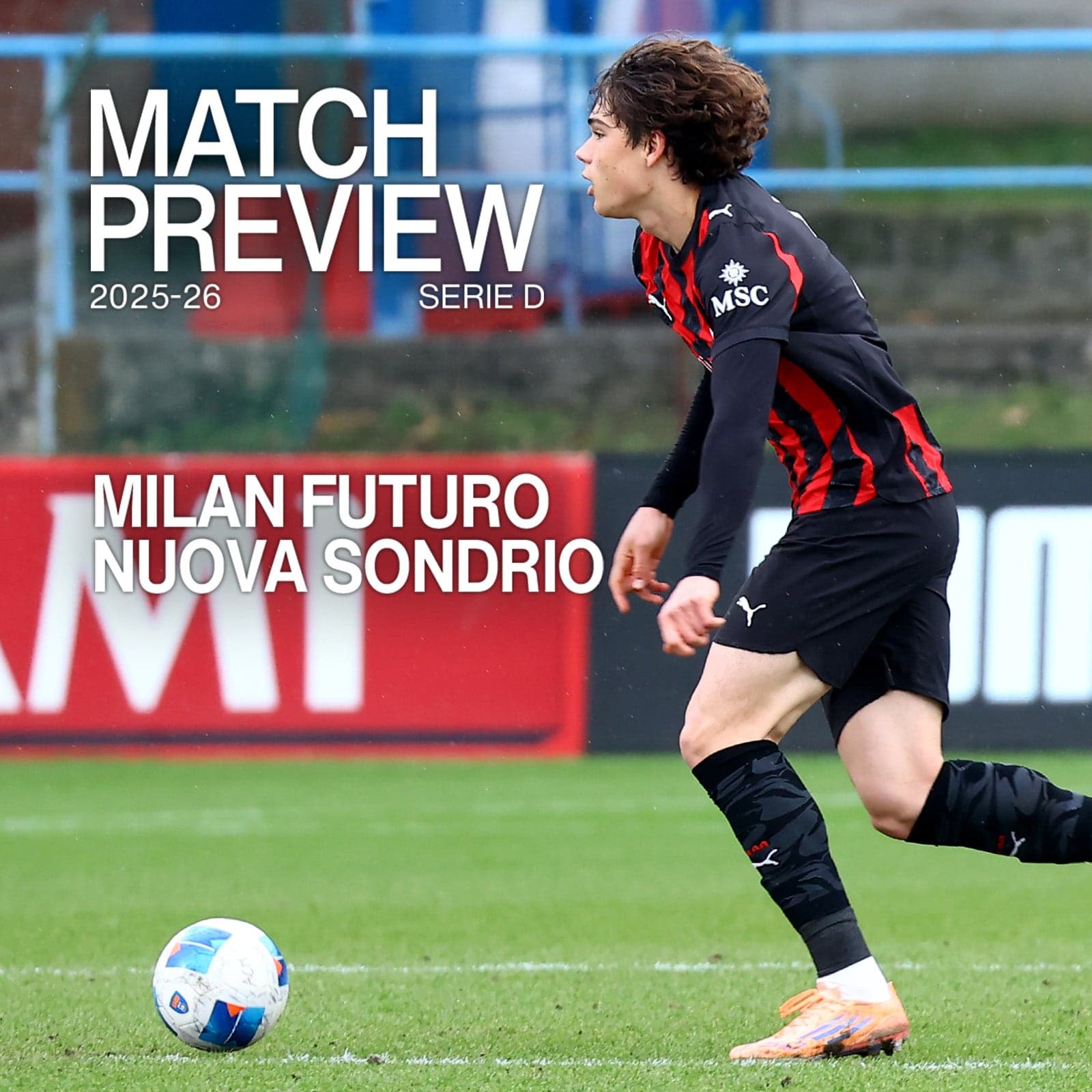MILAN FUTURO-NUOVA SONDRIO: MATCH PREVIEW