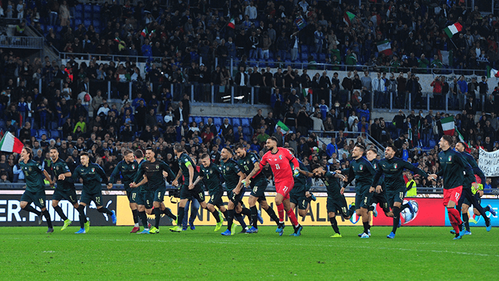 GOOD RESULTS FOR ITALY AND BOSNIA, SWITZERLAND BEATEN