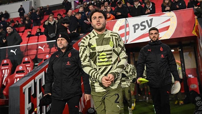 PSV v AC MILAN: THE OFFICIAL LINE-UPS