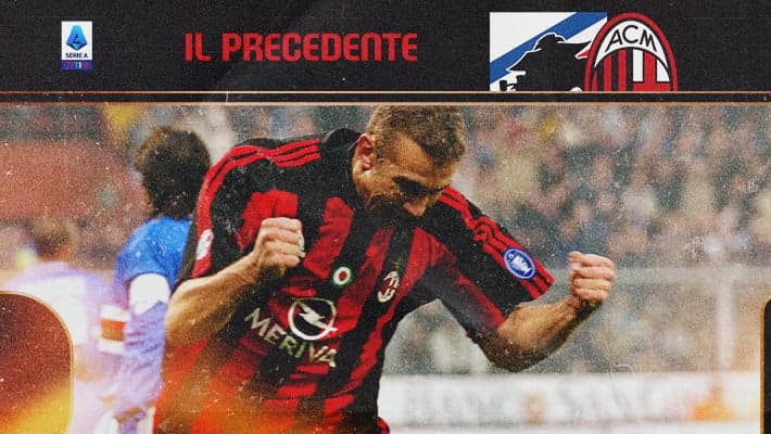 SAMPDORIA-MILAN: IL PRECEDENTE