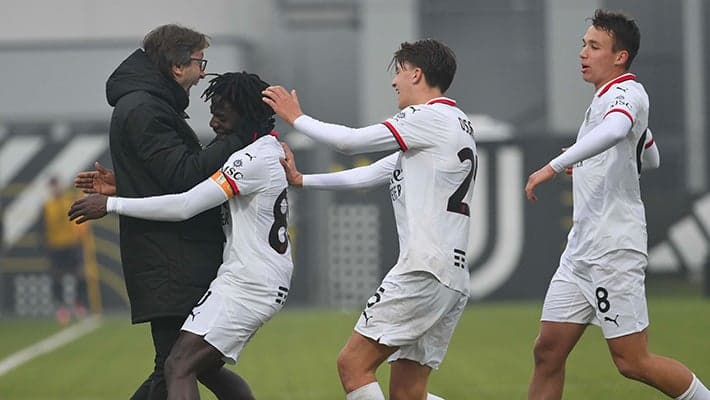 MILAN PRIMAVERA, TRE GOL E TRE PUNTI CONTRO LA JUVE
