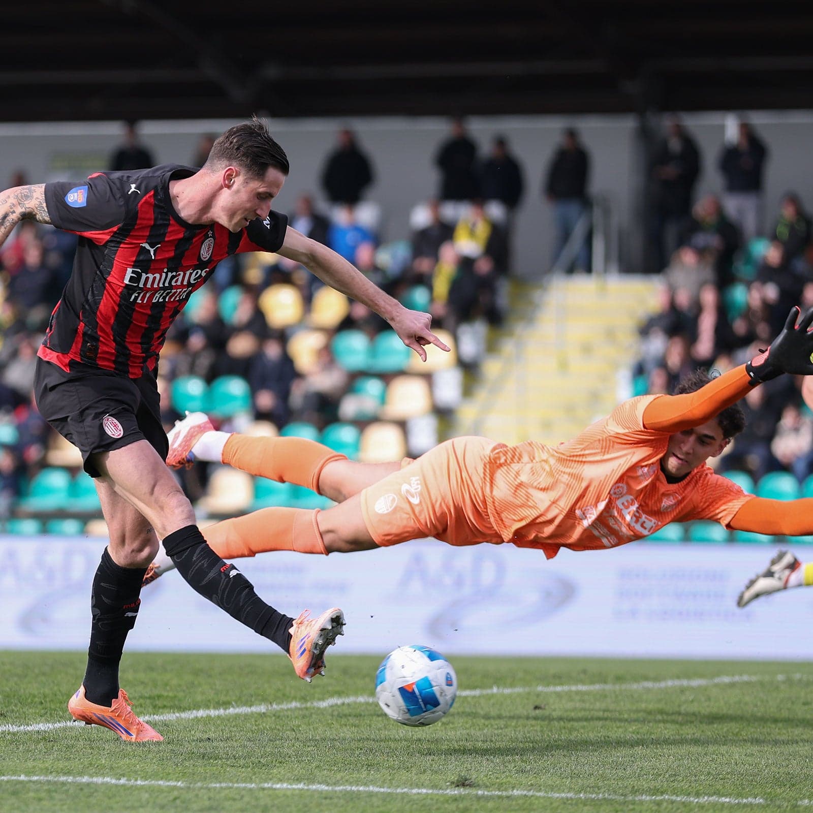 MILAN FUTURO DOMINA A CALDIERO E VINCE 3-0