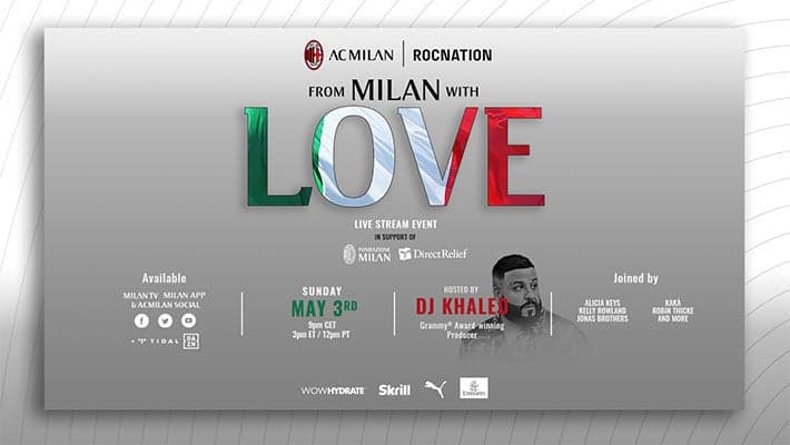 "FROM MILAN WITH LOVE"