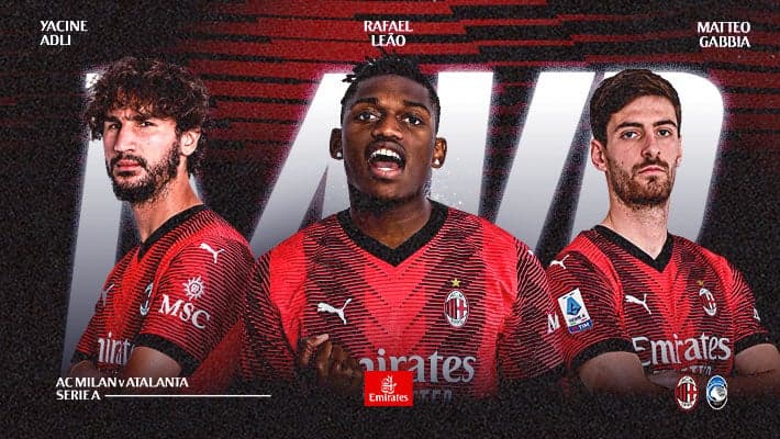 LEÃO MVP DI MILAN-ATALANTA