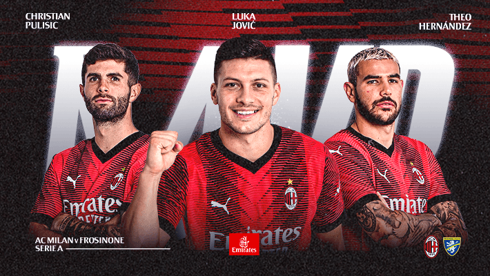 JOVIĆ IS THE MVP FROM AC MILAN v FROSINONE