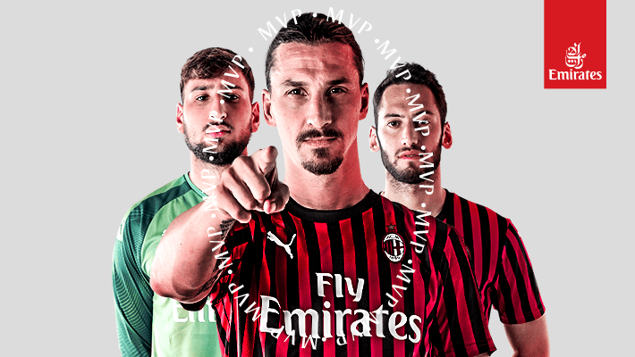 IBRAHIMOVIĆ MVP FROM SAMPDORIA V AC MILAN