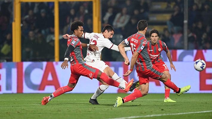 CREMONESE v AC MILAN: THE NUMBERS FROM THE GAME