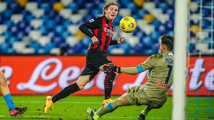 FACTS AND FIGURES FROM NAPOLI V AC MILAN