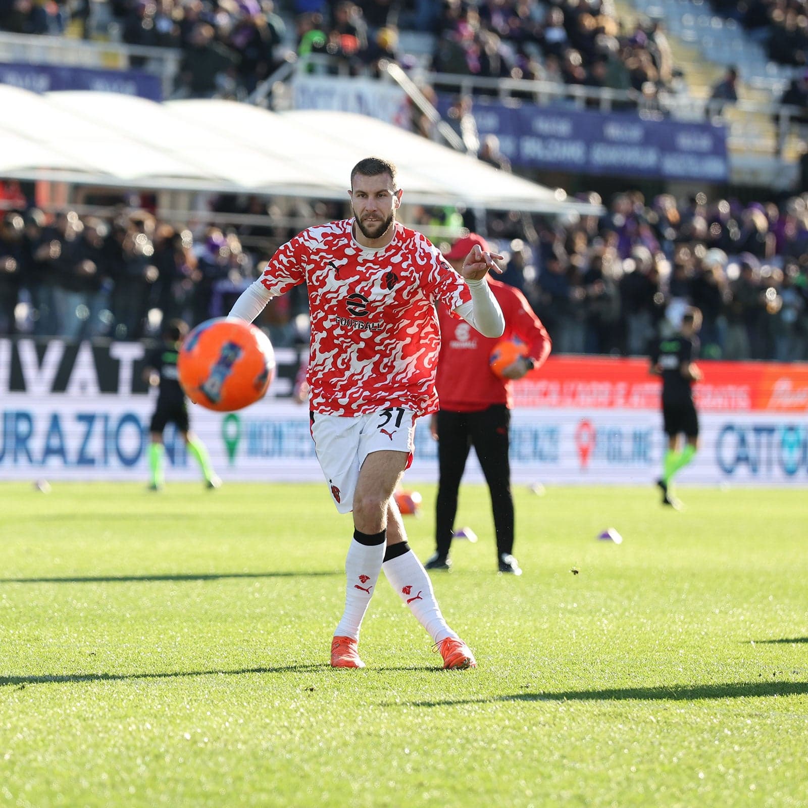 FIORENTINA v AC MILAN: THE OFFICIAL LINE-UPS