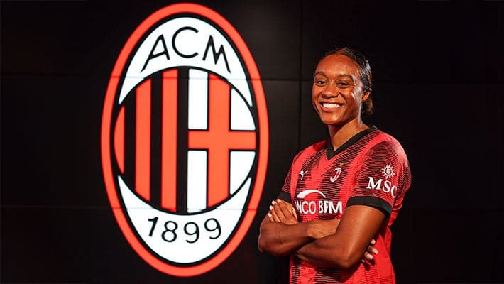 ALLYSON SWABY JOINS AC MILAN