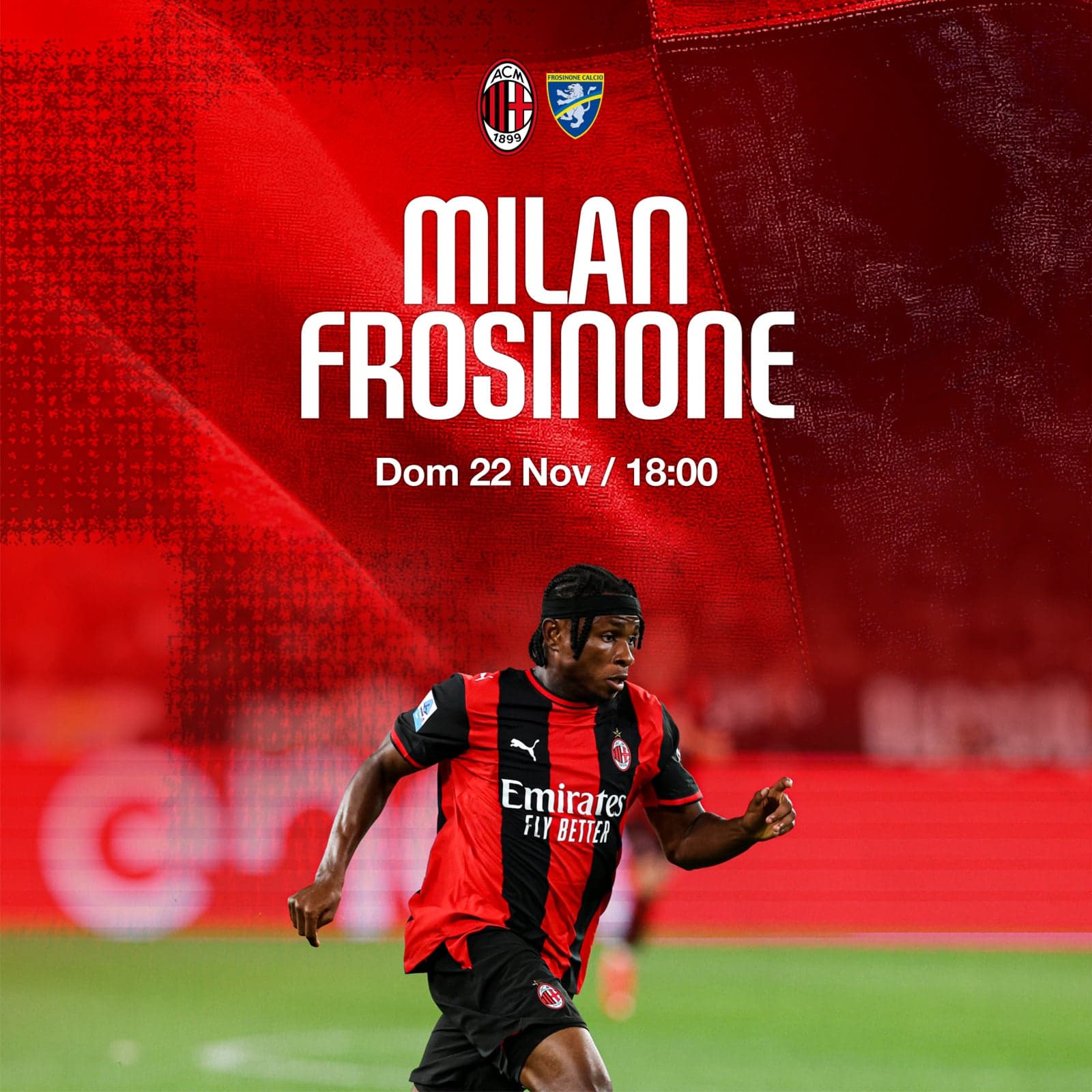 MILAN-FROSINONE: BIGLIETTI IN VENDITA